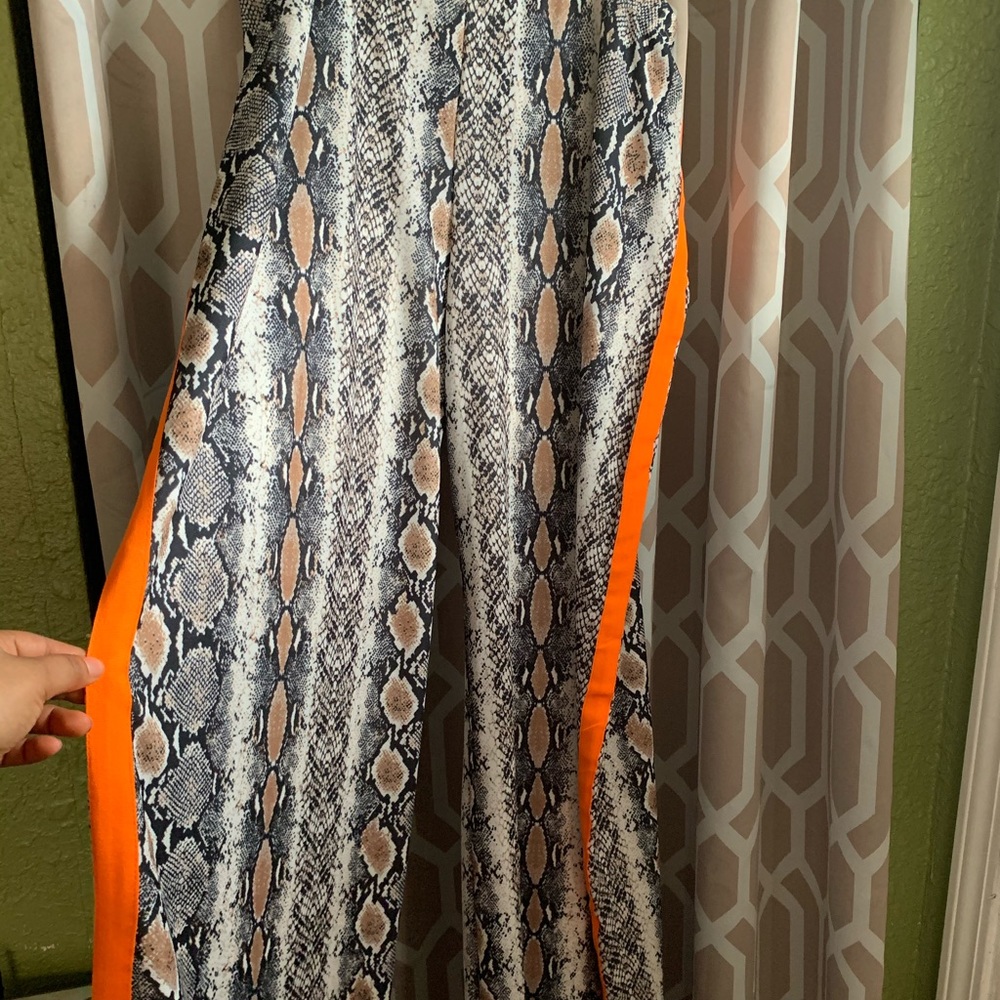Snakeskin pants